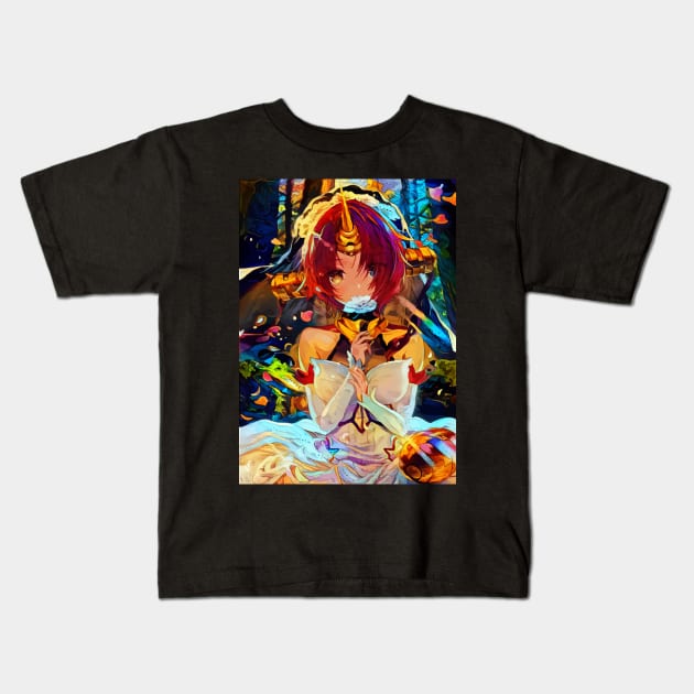 Colorful Frank Kids T-Shirt by hustlart